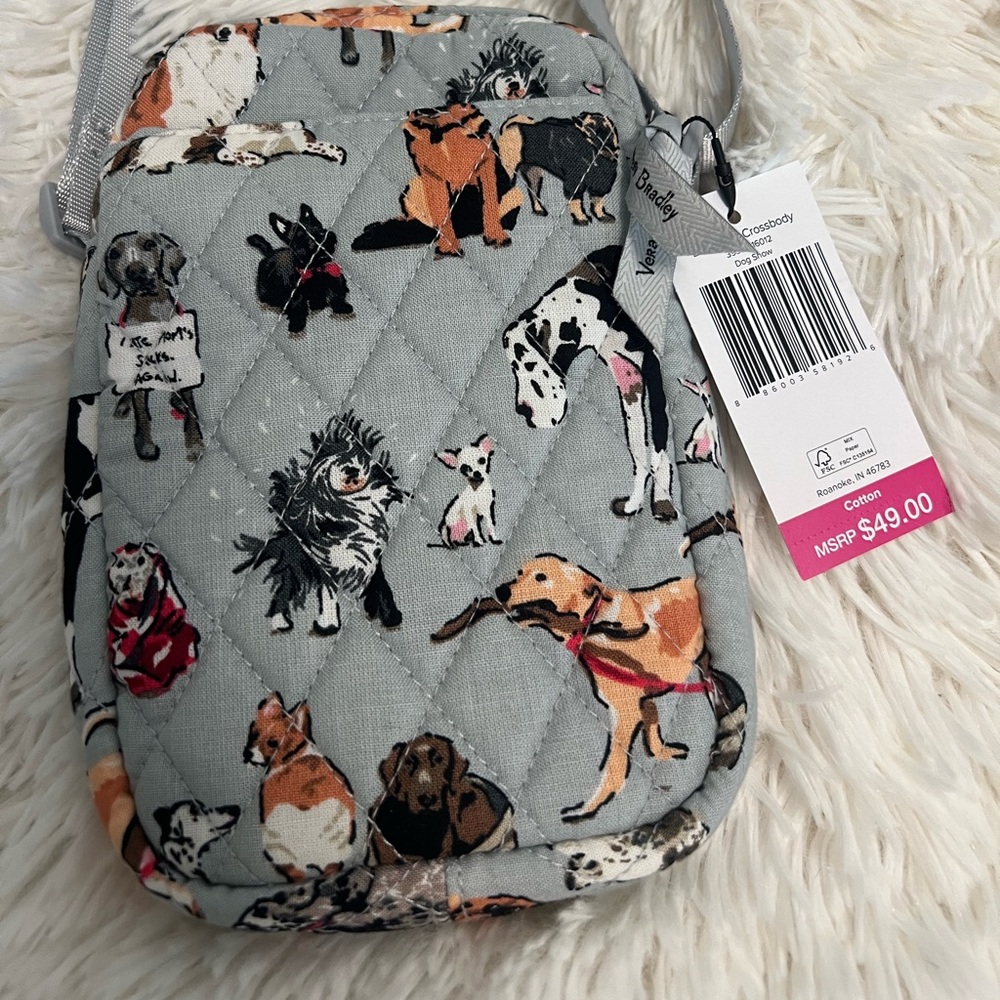 Vera Bradley Crossbody Dog Show